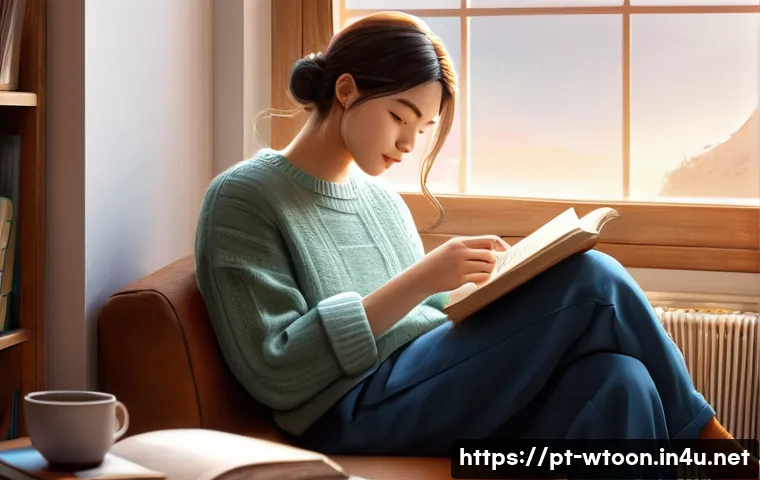 웹툰작가의 일상 루틴 소개 - **Prompt 1: The Spark of Inspiration**
    "A thoughtful young webtoon artist, dressed in a comforta...