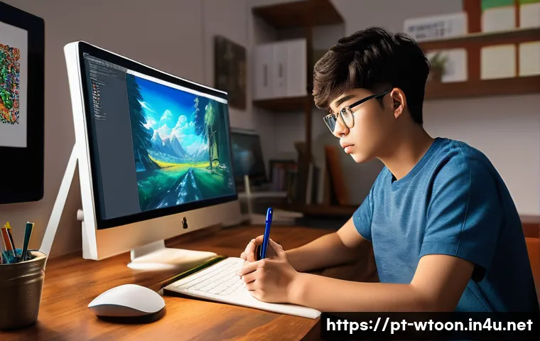 웹툰작가의 일상 루틴 소개 관련 이미지 1